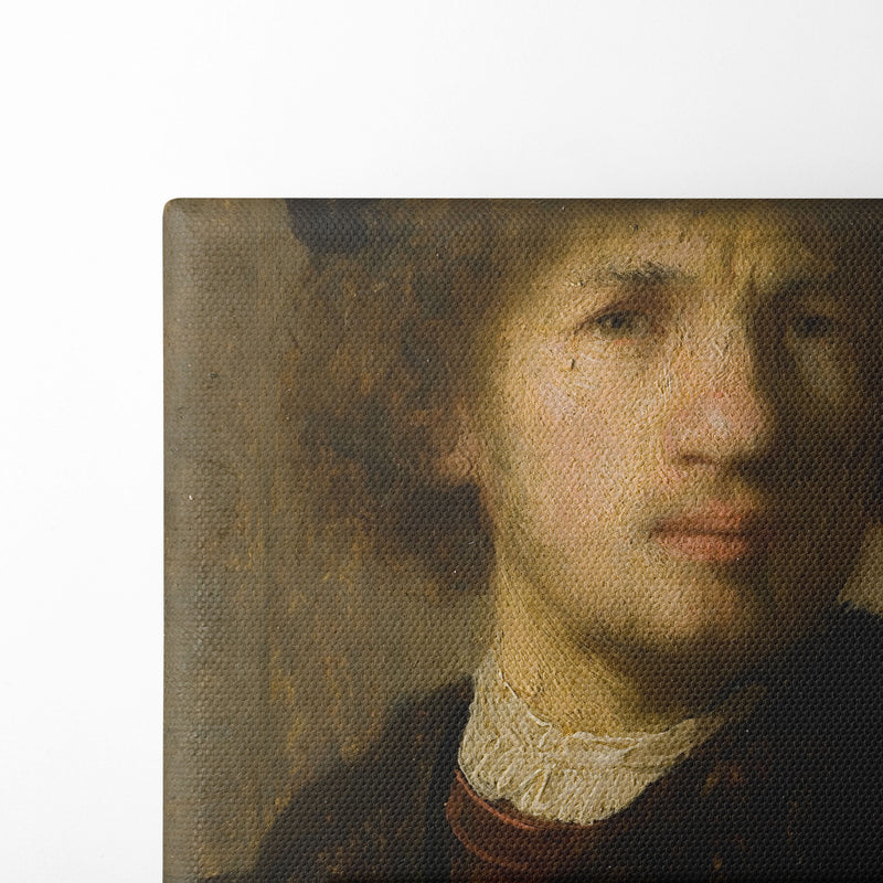 Self-portrait (1630) - Rembrandt van Rijn - Canvas Print