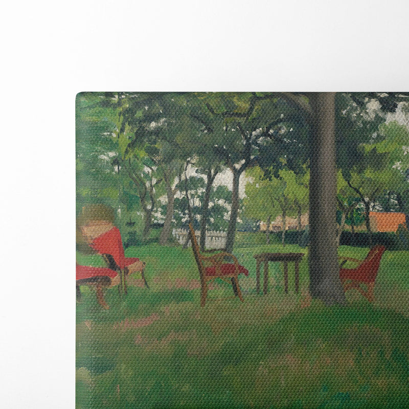 Les Fauteuils, Varengeville (1904) - Félix Vallotton - Canvas Print