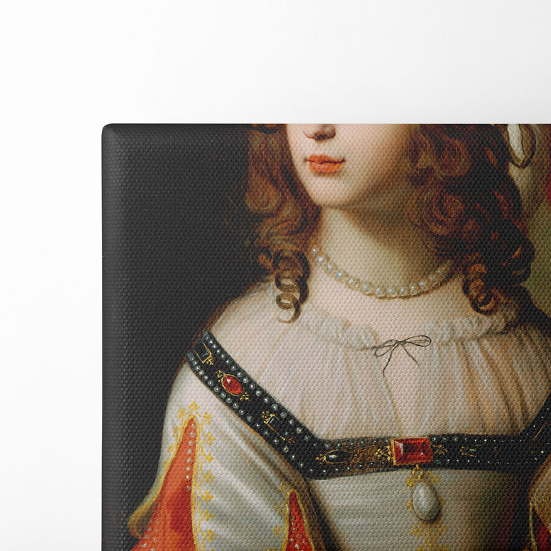 Portrait of Sophia, Princess Palatine (1641) - Gerard van Honthorst - Canvas Print