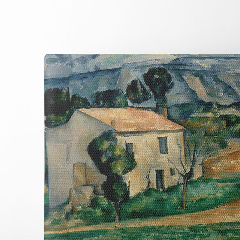 House in Provence (1885) - Paul Cézanne - Canvas Print