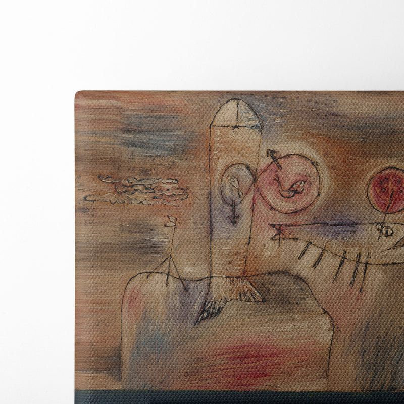 Guter Fischplatz (1923) - Paul Klee - Canvas Print