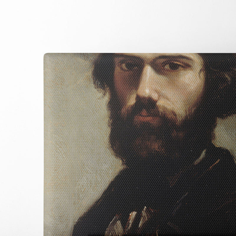 Portrait de Jules Vallès (1861) - Gustave Courbet - Canvas Print