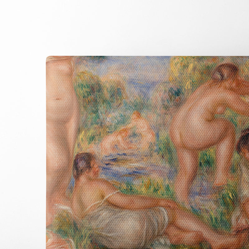 Bathing Group (1916) - Pierre-Auguste Renoir - Canvas Print