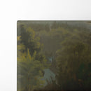 Forested Hills - Albert Bierstadt - Canvas Print