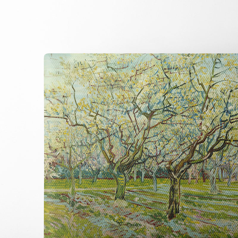 The white orchard (1888) - Vincent van Gogh - Canvas Print