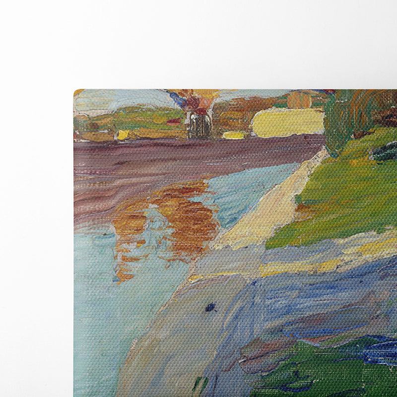 Munich – The Isar (1901) - Wassily Kandinsky - Canvas Print