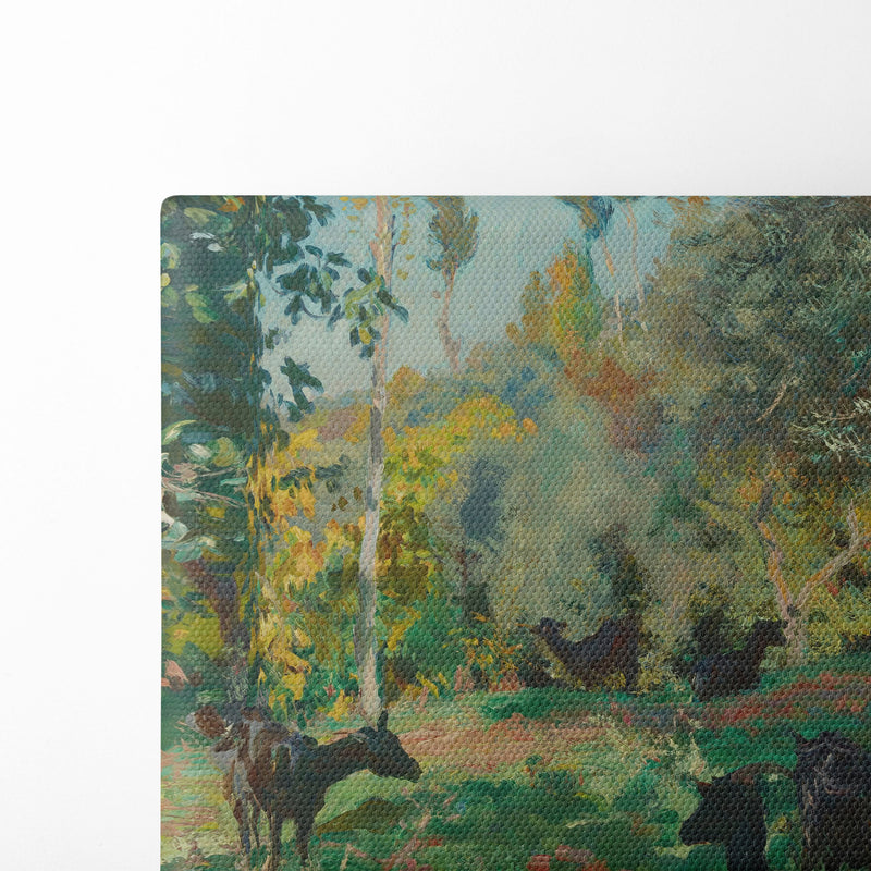 Landscape with Goats (1920) - John Singer Sargent - Canvas Print