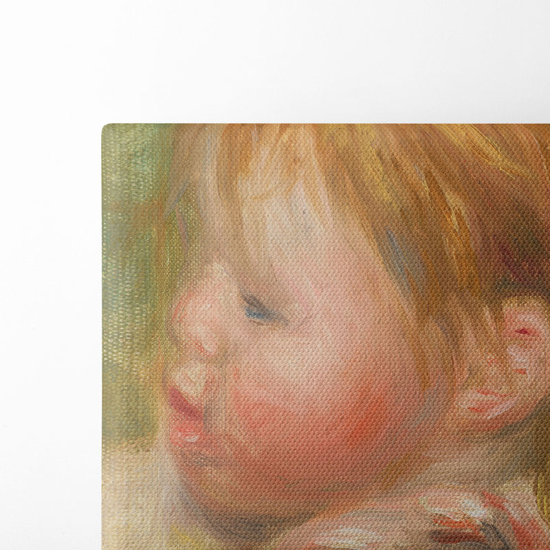 Jean Renoir enfant (1896) - Pierre-Auguste Renoir - Canvas Print