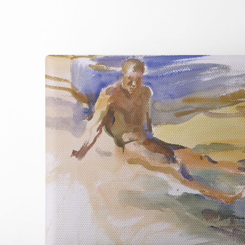 Bather, Florida (1917) - John Singer Sargent - Canvas Print