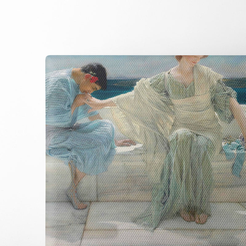 Ask me no more - Lawrence Alma-Tadema - Canvas Print