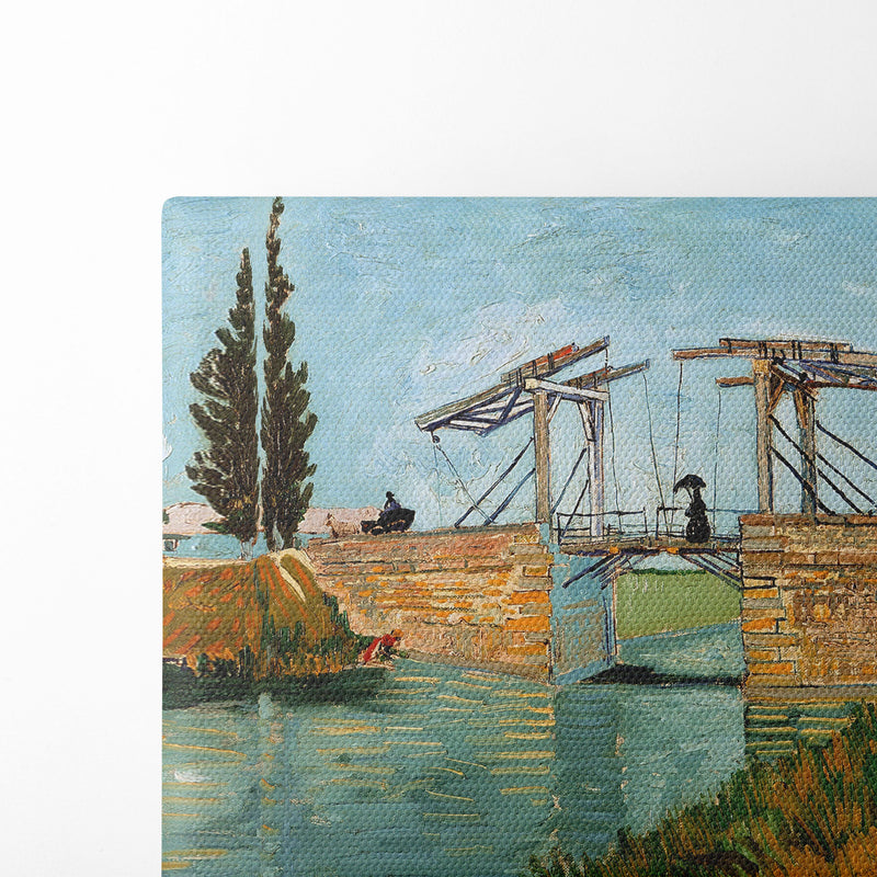 Langlois Bridge at Arles (1888) - Vincent van Gogh - Canvas Print