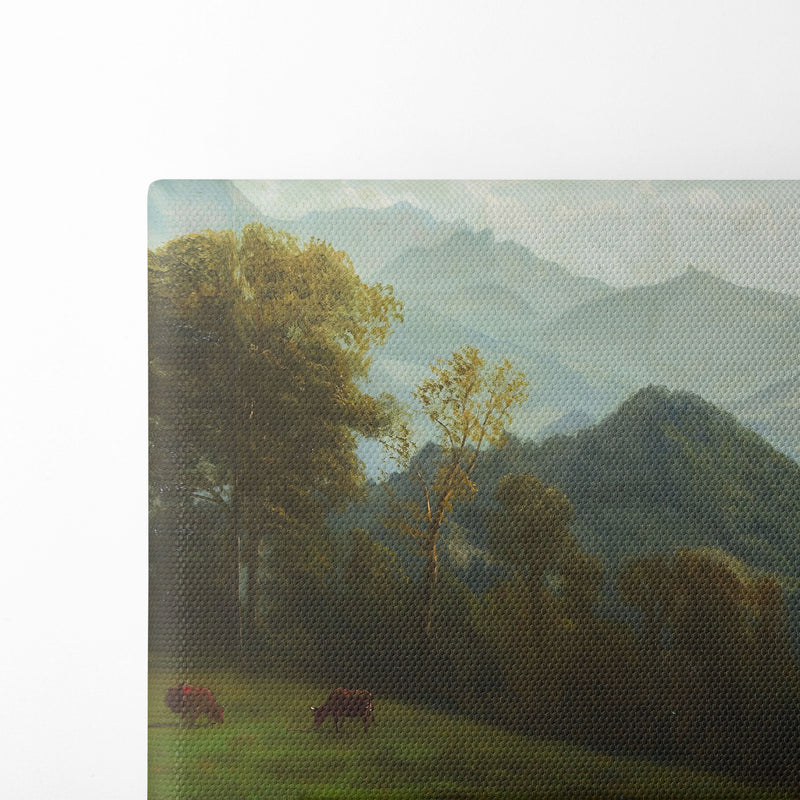 Lucerne, Switzerland - Albert Bierstadt - Canvas Print