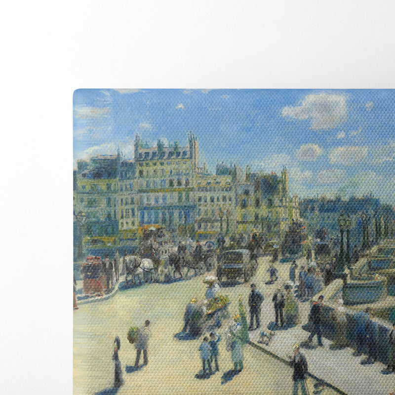 Pont Neuf, Paris (1872) - Pierre-Auguste Renoir - Canvas Print