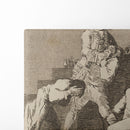 Al Conde Palatino. (To the Count Palatine [or] Count of the Palate) (1796-1797) - Francisco de Goya - Canvas Print