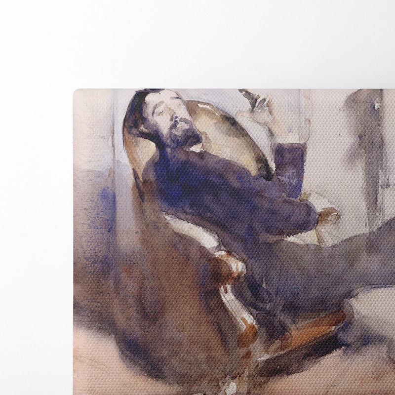 Portrait of Paul-César Helleu (1882-1885) - John Singer Sargent - Canvas Print