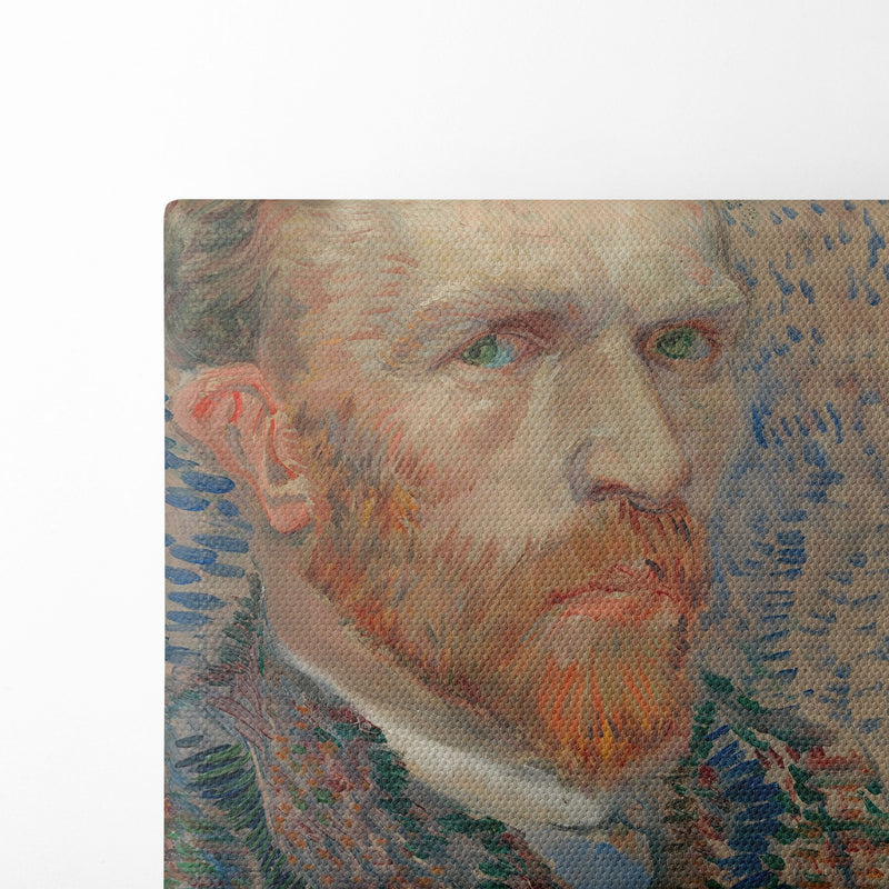 Self-portrait (1887) - Vincent van Gogh - Canvas Print