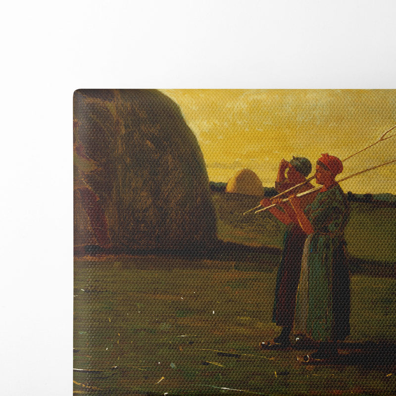 Haymakers (1867) - Winslow Homer - Canvas Print