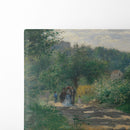 A Road in Louveciennes (ca. 1870) - Pierre-Auguste Renoir - Canvas Print