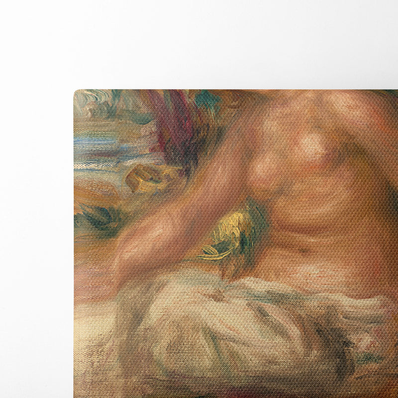 Nu assis (circa 1900-1902) - Pierre-Auguste Renoir - Canvas Print