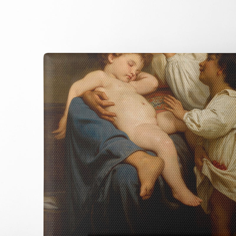 Le sommeil - William Bouguereau - Canvas Print