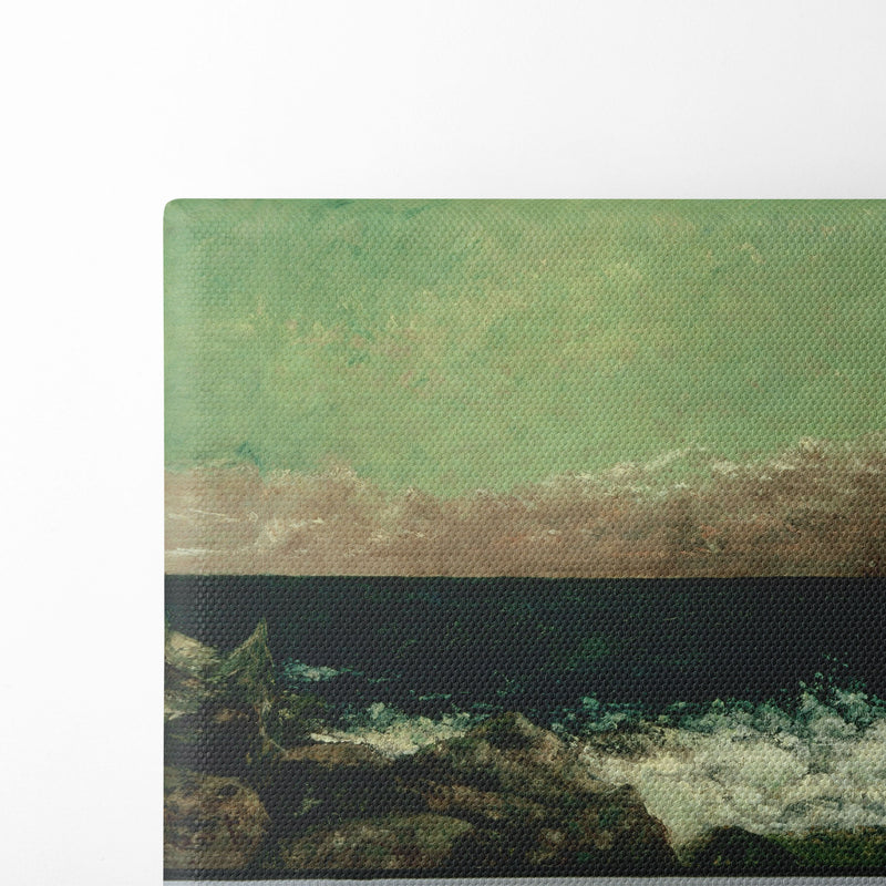 The Mediterranean - Gustave Courbet - Canvas Print