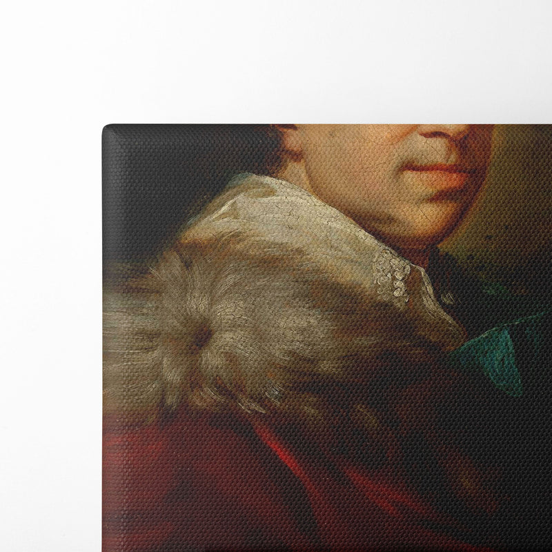 Portrait of Stanisław Szczęsny Potocki (1752–1805) (from 1788 until 1791) - Johann Baptist von Lampi the Elder - Canvas Print