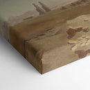 Caravan Passing The Colossi Of Memnon, Thebes - Jean-Léon Gérôme - Canvas Print