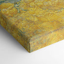 Wheat Field Behind Saint-Paul Hospital with a Reaper (1889) - Vincent van Gogh - Canvas Print