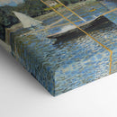 The Bridge at Argenteuil (1874) - Claude Monet - Canvas Print