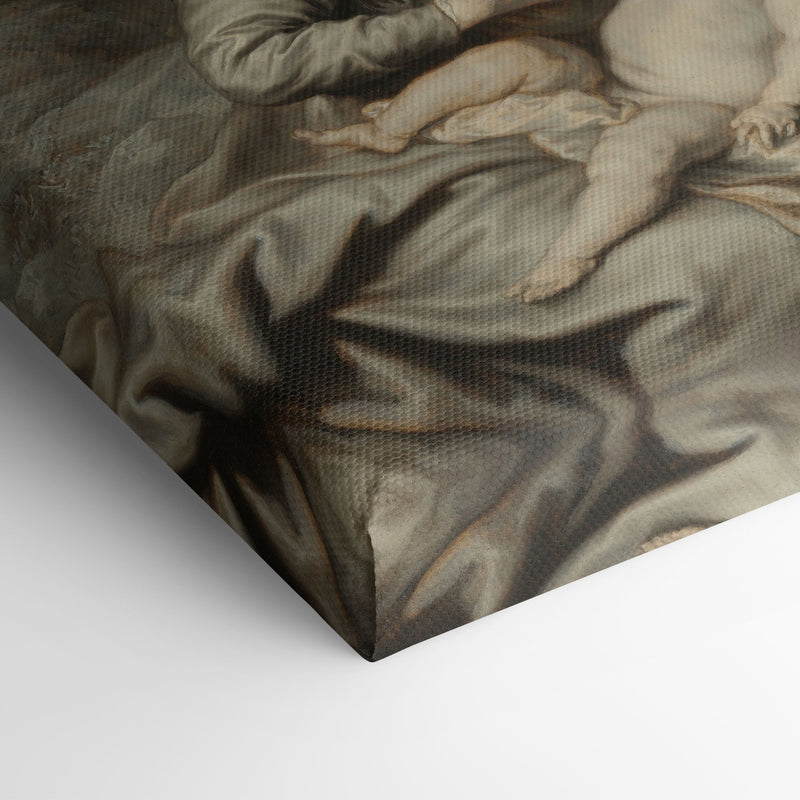 Rest On The Flight Into Egypt - Anthony van Dyck - Canvas Print