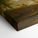 The Wolf River, Kansas (ca. 1859) - Albert Bierstadt - Canvas Print