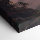 Sunrise on the Matterhorn (after 1875) - Albert Bierstadt - Canvas Print