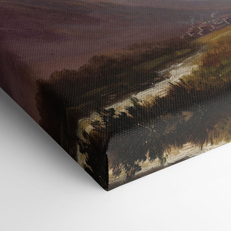 Study of Mountains - Albert Bierstadt - Canvas Print