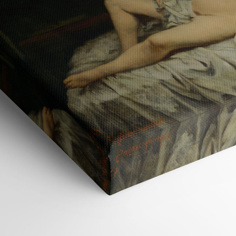 Sleeping Nude - Gustave Courbet - Canvas Print