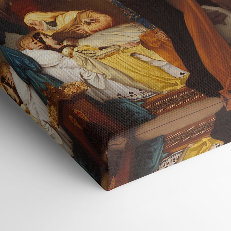 The Feigned Death Of Juliet - Frederic Leighton - Canvas Print