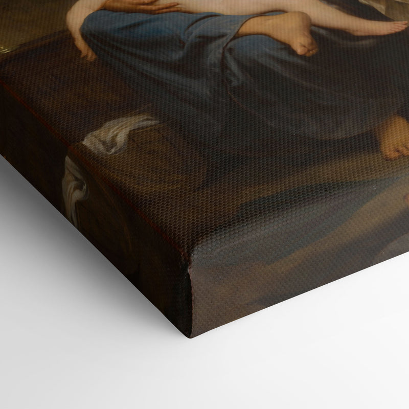 Le sommeil - William Bouguereau - Canvas Print