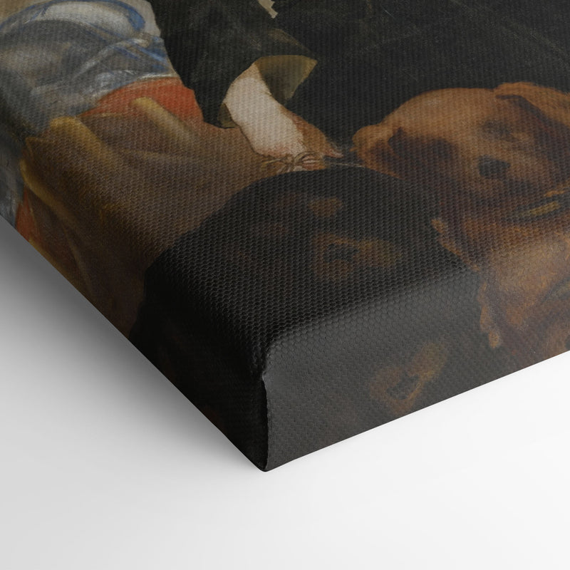 La Femme aux chiens - Édouard Manet - Canvas Print