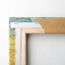 Wheat Field Behind Saint-Paul Hospital with a Reaper (1889) - Vincent van Gogh - Canvas Print