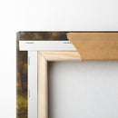 Breton spinner - Gustave Courbet - Canvas Print