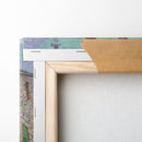 The Departure of the Boats, Étretat (1885) - Claude Monet - Canvas Print